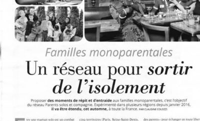 Sortir de l’isolement – Famille mono parentales